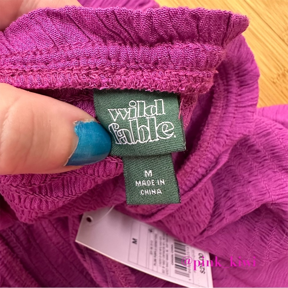 Wild Fable Sleeveless Woven Smocked Romper - Picture 13 of 13